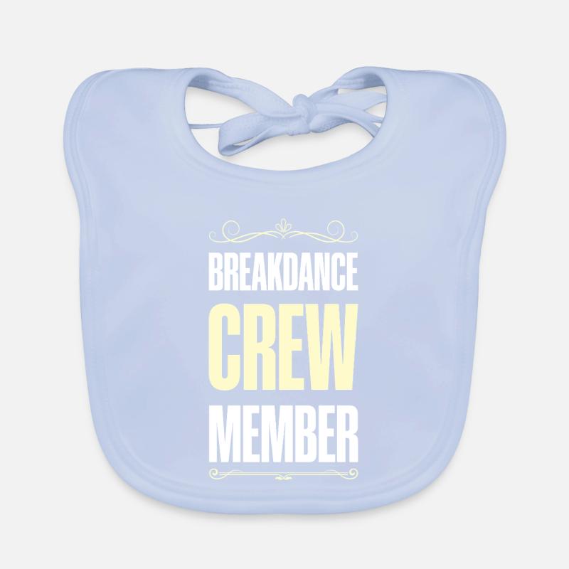 Équipe de breakdance Bavoir bio Bébé