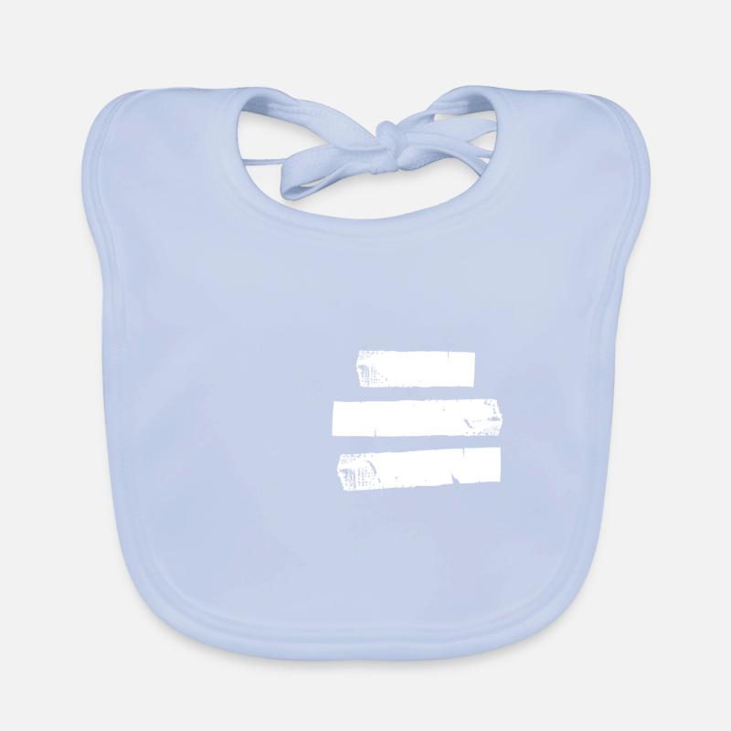 Cassette 3 - blanc Bavoir bio Bébé