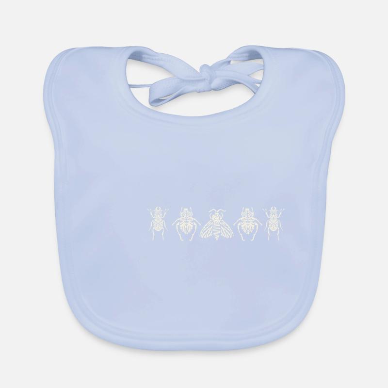 Moth Insects Butterfly Bedbug Insect Gift Organic Baby Bibs
