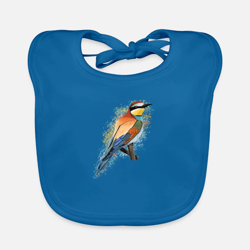 Oiseau oiseau Oiseau Oiseau Observateur Bavoir bio Bébé