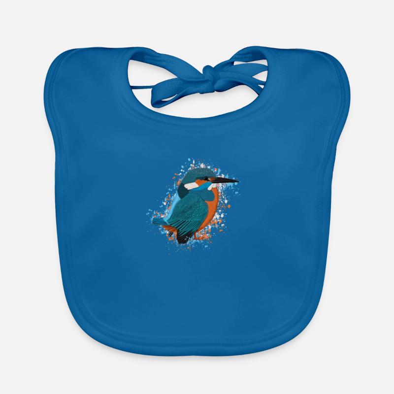 Oiseau oiseau Oiseau Observateur des oiseaux Bavoir bio Bébé