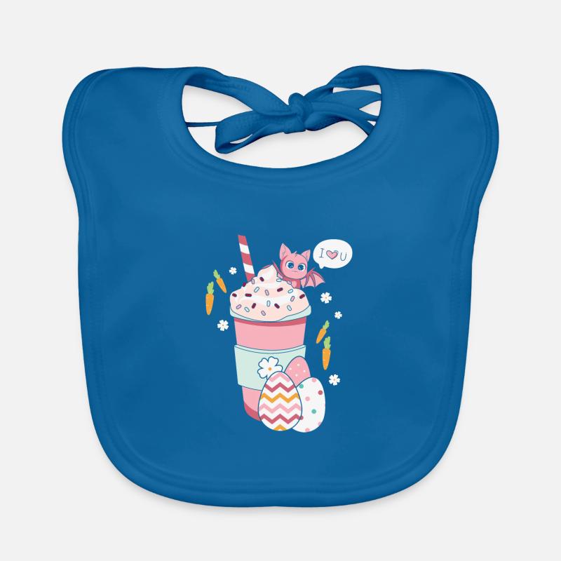 BOW Easter Chibi Cup 02 Organic Baby Bibs