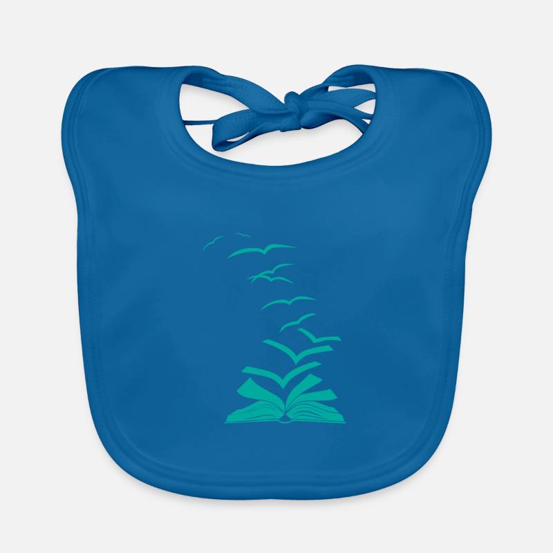 Buch Geschenk Lehrerin Schule Professor Baby Bio-Lätzchen