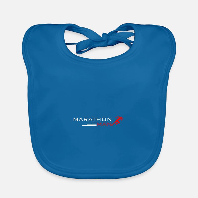 Marathon Man - Mann Baby Bio-Lätzchen