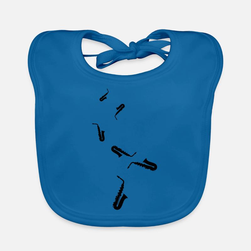 Symbole de trompette Bavoir bio Bébé