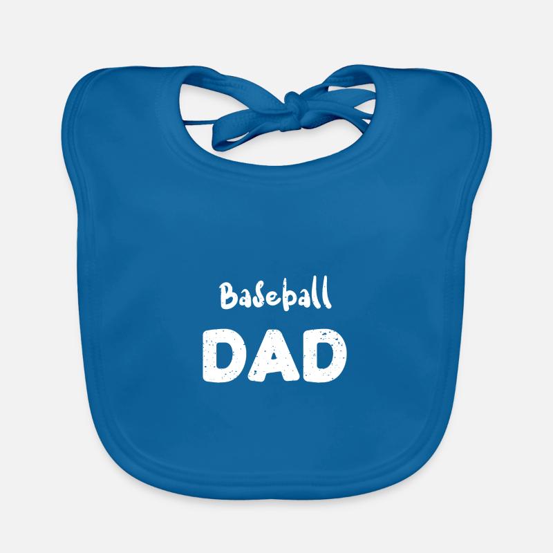 Baseball Dad - Baseball Baby Bio-Lätzchen