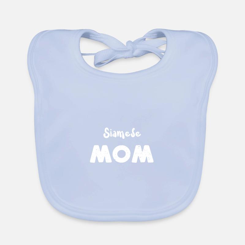 Maman siamoise - Chats Bavoir bio Bébé