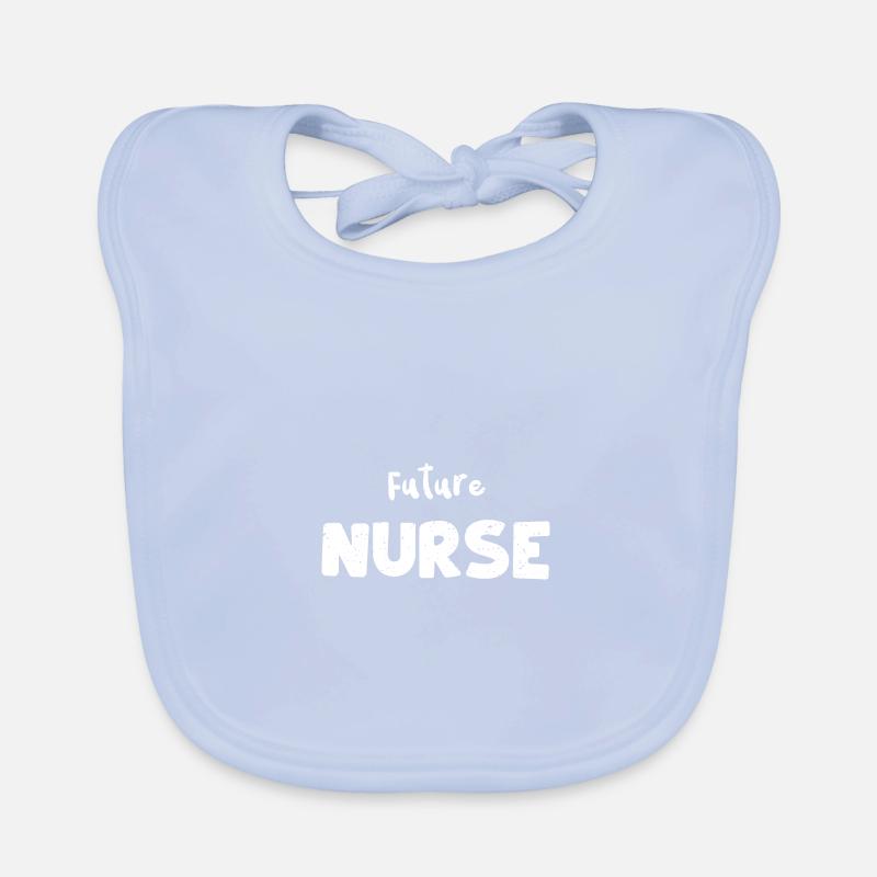 Future infirmière - Infirmière Bavoir bio Bébé