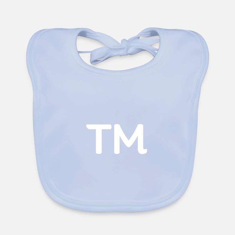 TM Gift Idea Marque de commerce Copyright Bavoir bio Bébé