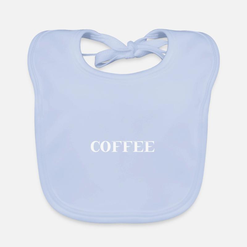 Coffee Kaffee Geschenkidee Baby Bio-Lätzchen