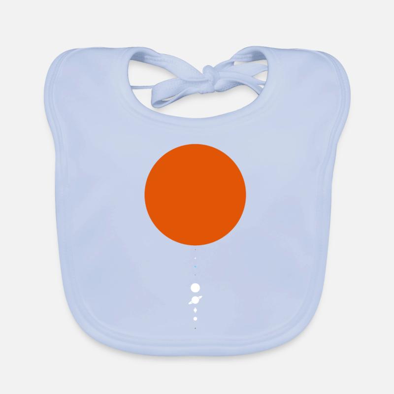 Big Sun Solar System Baby Bio-Lätzchen