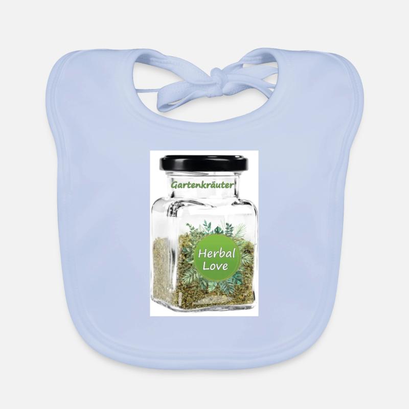 Gartenkräuter Baby Bio-Lätzchen