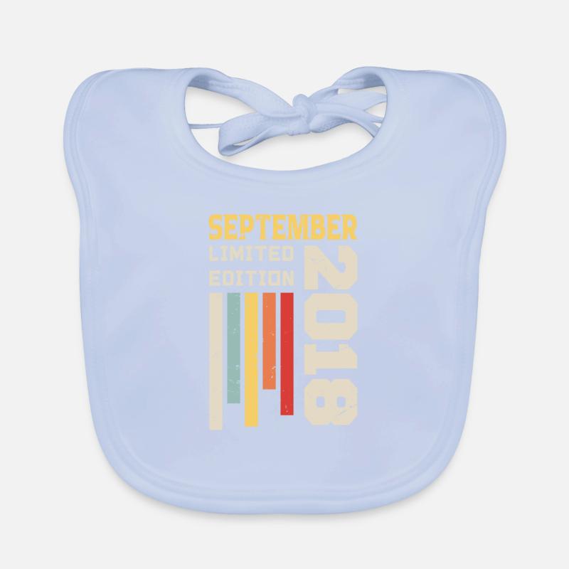September 2018 Geburtstagsgeschenk September 2018 Baby Bio-Lätzchen