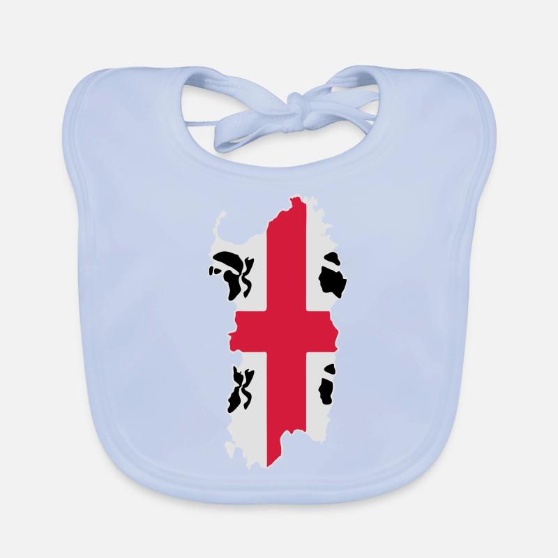 Sardaigne Bavoir bio Bébé