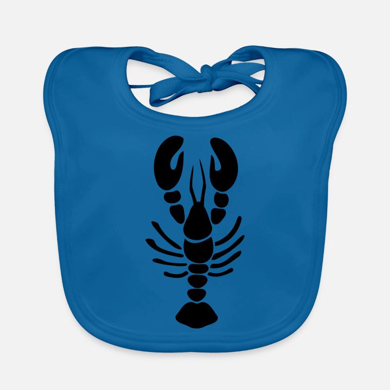 lobster Organic Baby Bibs