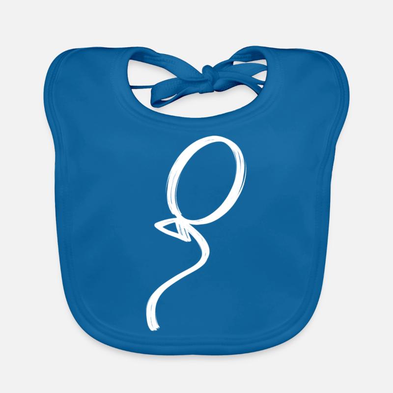 Balloon Organic Baby Bibs