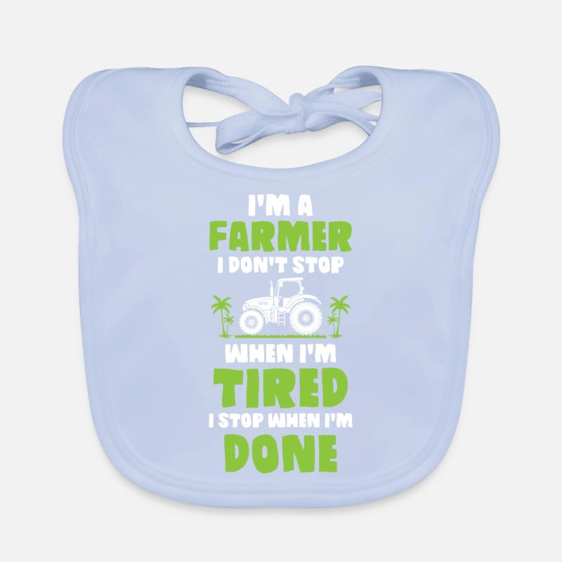 Farrner (en anglais seulement) Bavoir bio Bébé
