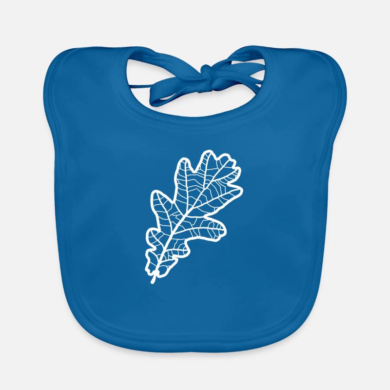 Oak Oak Leaf Oak Leaves Oak Oak Leaf Tree Organic Baby Bibs