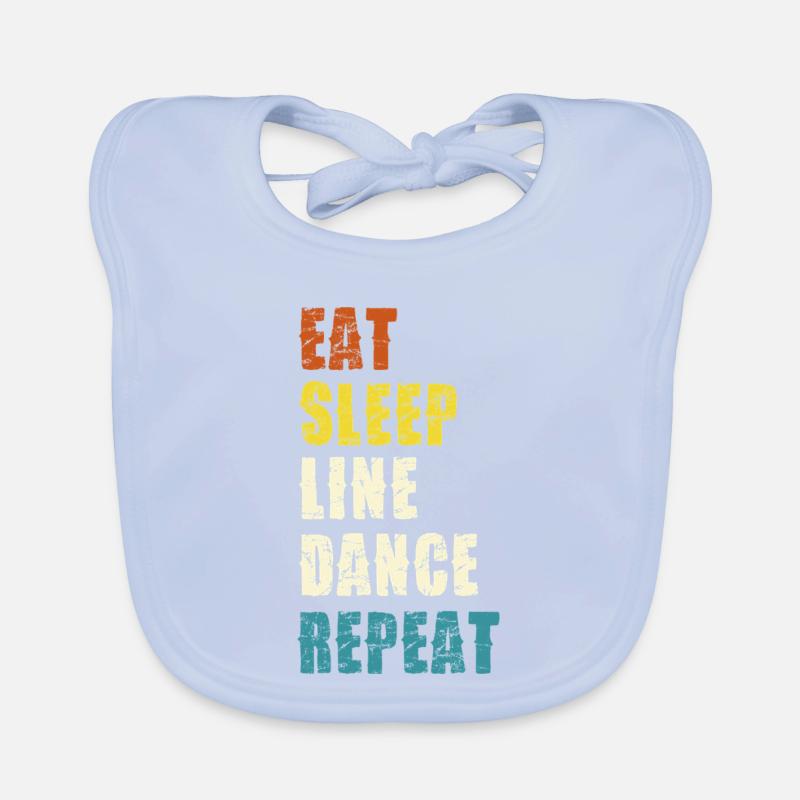 Slogan de mode de vie en ligne Bavoir bio Bébé