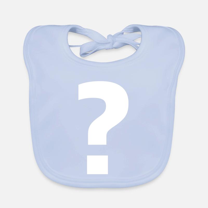 Point d’interrogation | curiosité élégante Bavoir bio Bébé