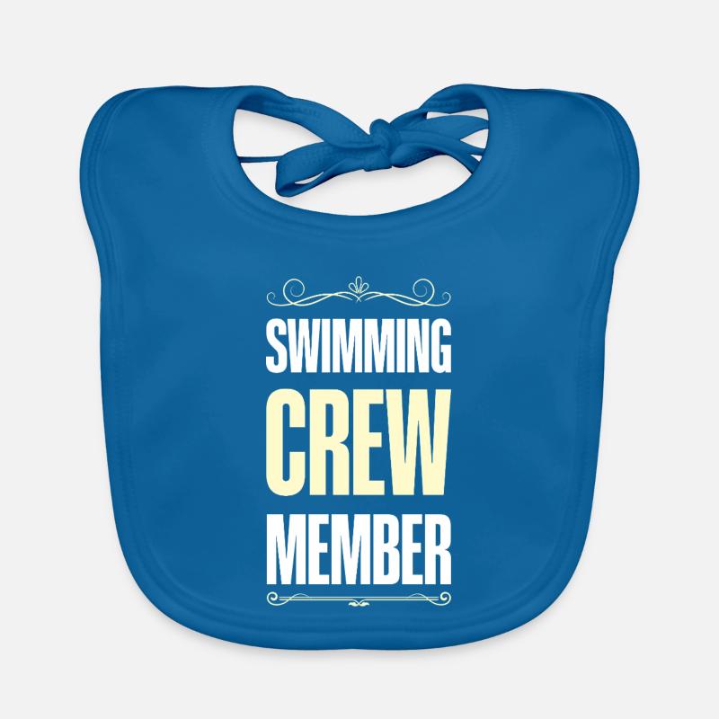 Équipe de natation Bavoir bio Bébé