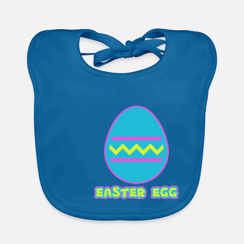 Easter Egg - Oster Ei Baby Bio-Lätzchen