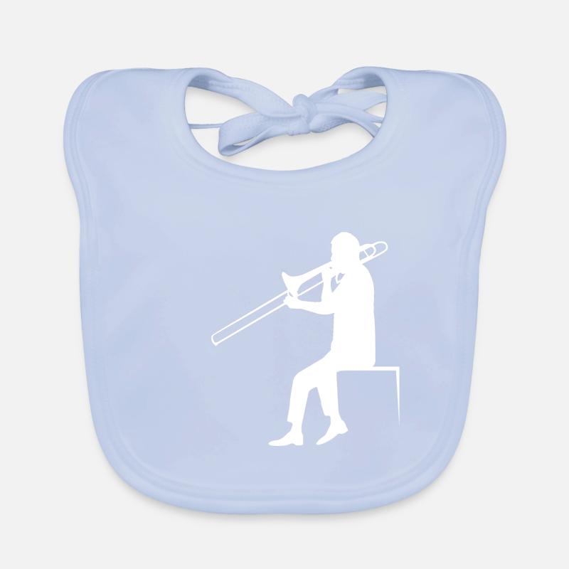 Posaune Baby Bio-Lätzchen