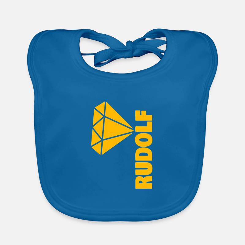 Gift for Rudolf Organic Baby Bibs