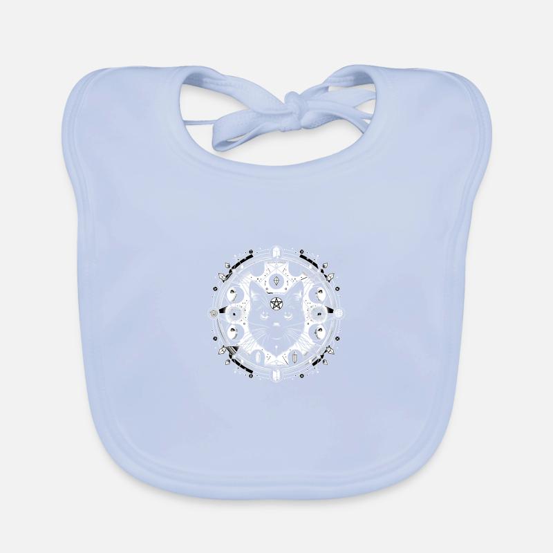 Easter Ostara Eostre Pagan Spring Hare Organic Baby Bibs