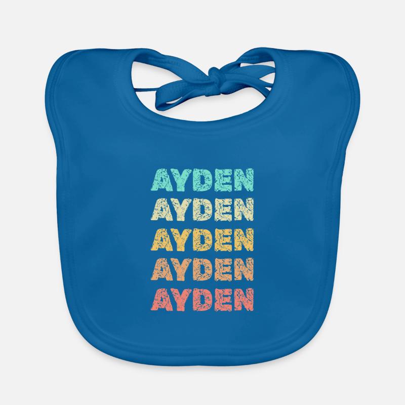 Gift for Ayden Organic Baby Bibs