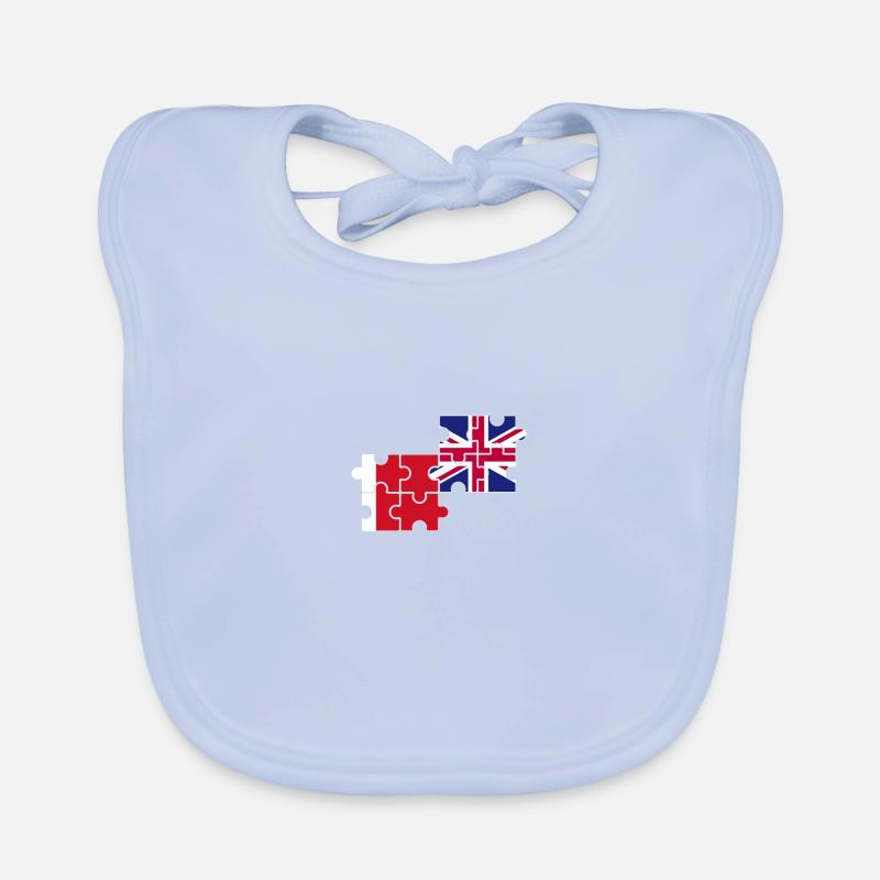 Dubai UK Flag Britischer Dubaier Baby Bio-Lätzchen