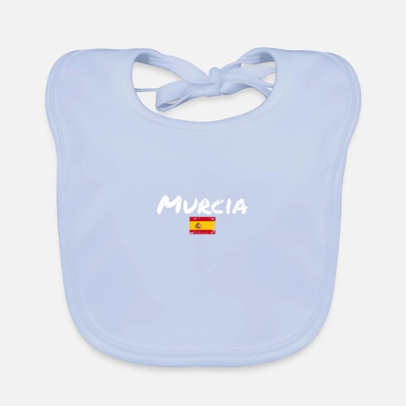 Murcie Espagne Vintage drapeau espagnol espagnol Bavoir bio Bébé