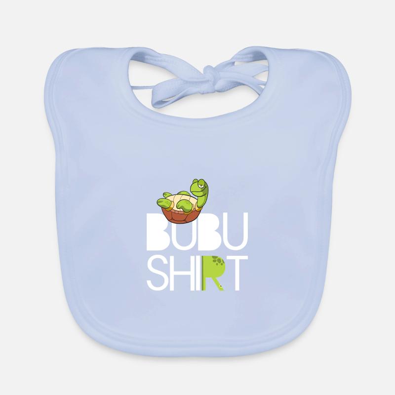 Bubu Turtle Schildkröte Geschenk Baby Bio-Lätzchen