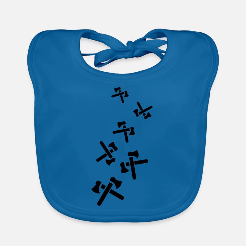 Axe icon Organic Baby Bibs