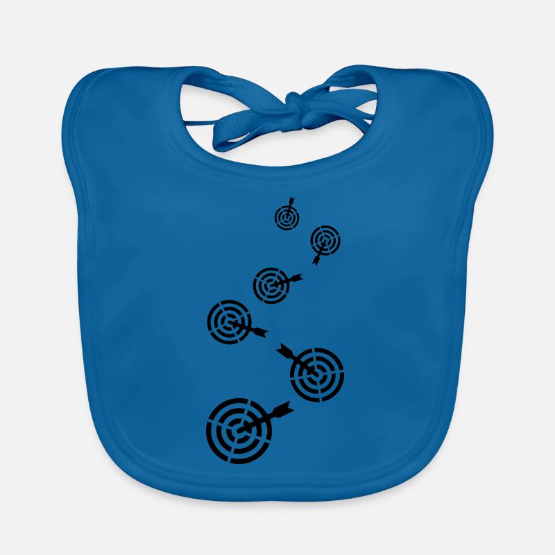 Symbole des fléchettes Bavoir bio Bébé