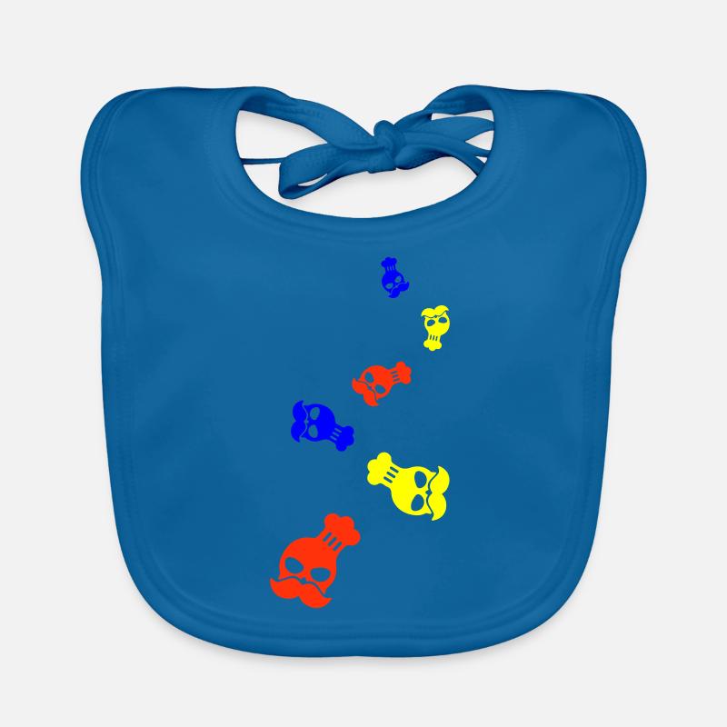 Koch Skelett Chef Baby Bio-Lätzchen