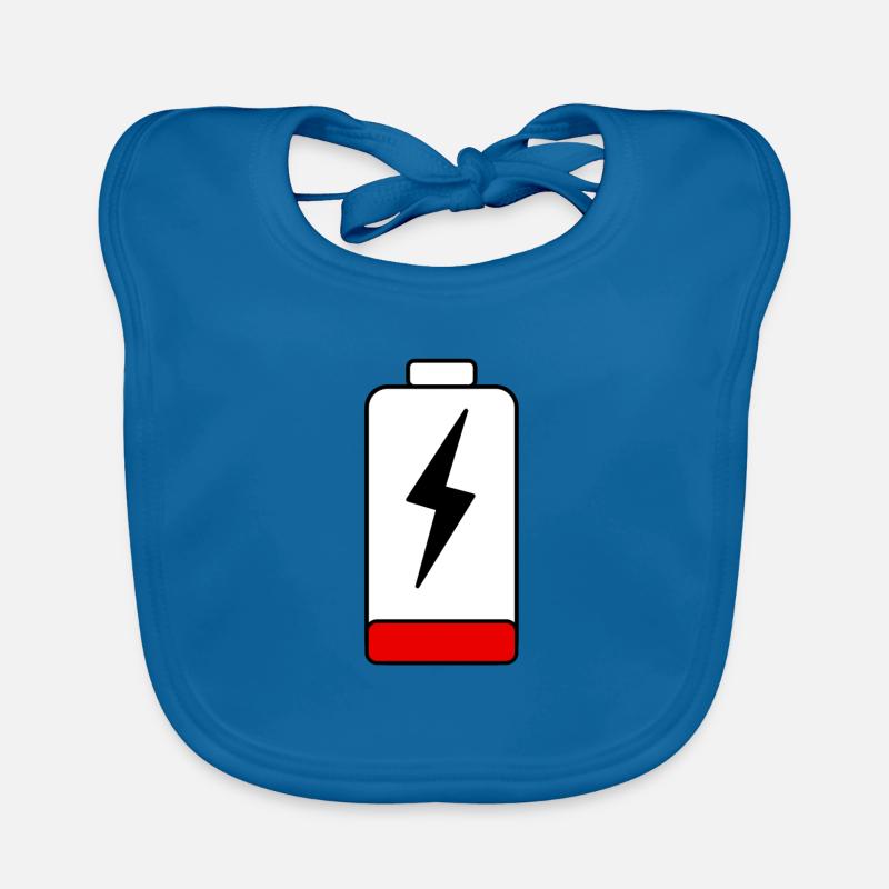 Batteries empty Organic Baby Bibs