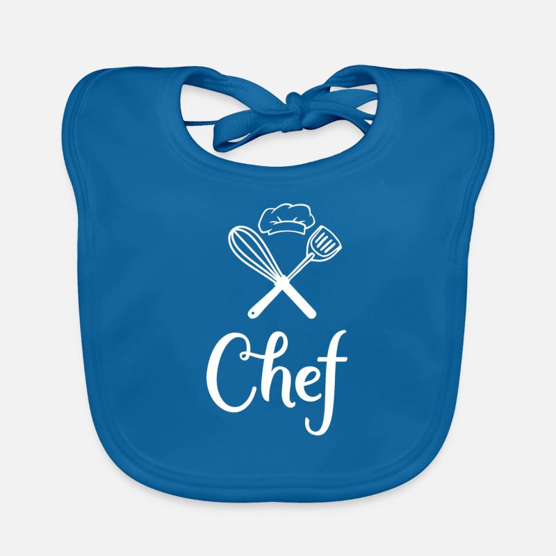 Chef de cuisine Bavoir bio Bébé