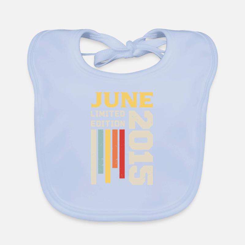Juni 2015 - Geburtstagsgeschenk Juni 2015 Juni Baby Bio-Lätzchen