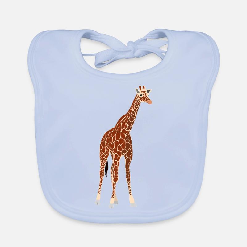 Giraffe Baby Bio-Lätzchen