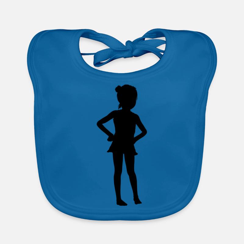 fille Bavoir bio Bébé