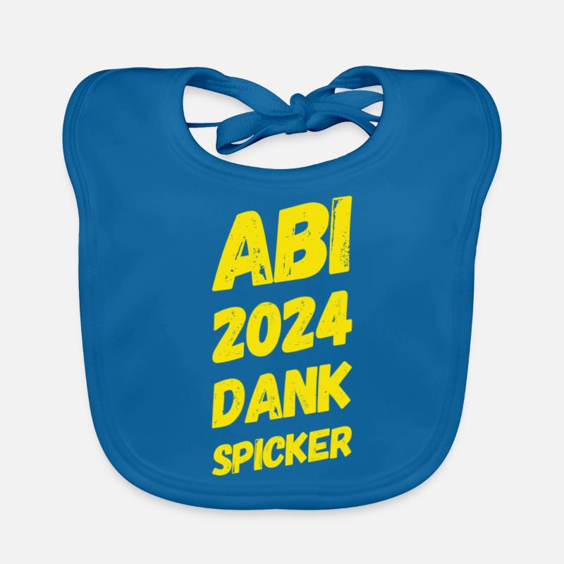 ABI Abitur lustiger Spruch Baby Bio-Lätzchen