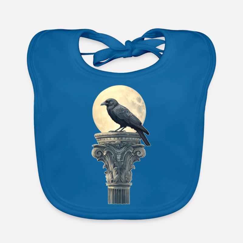 Raven Organic Baby Bibs
