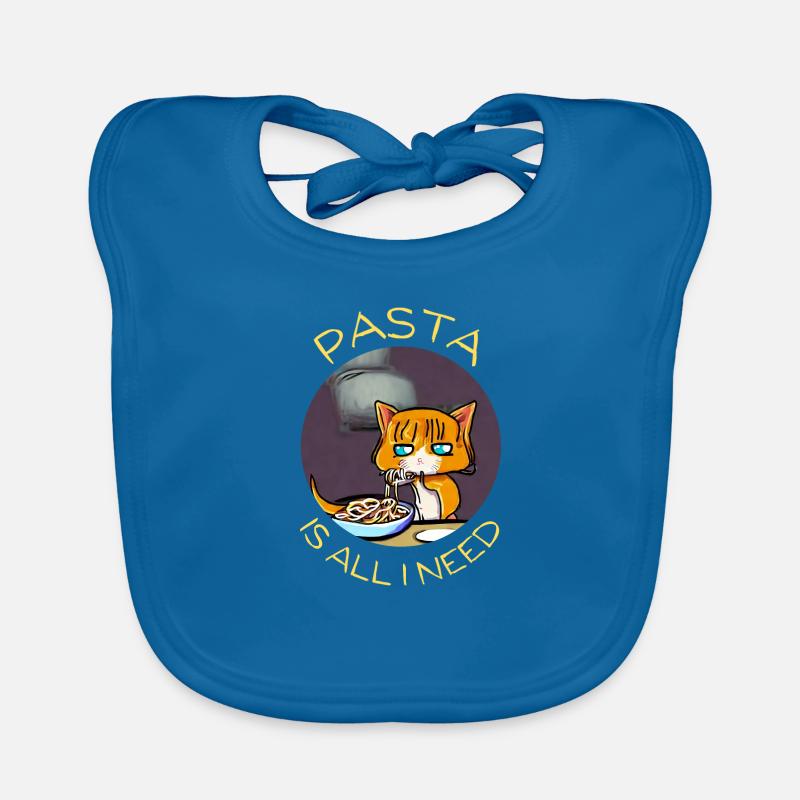 Pasta is all I need Organic Baby Bibs