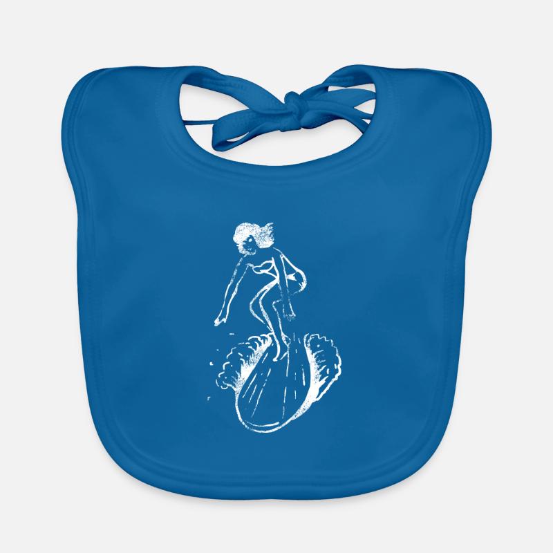 Surf sur surf surf Bavoir bio Bébé