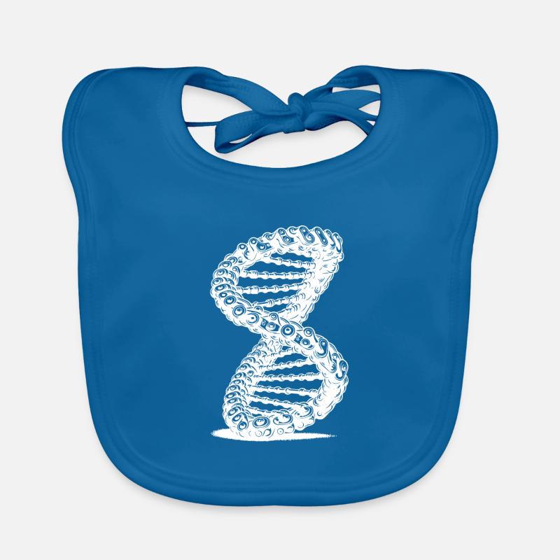 Twisted Möbius Loop Chain DNA Möbius Ribbon Organic Baby Bibs