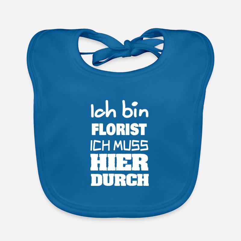 Florist als Beruf Baby Bio-Lätzchen