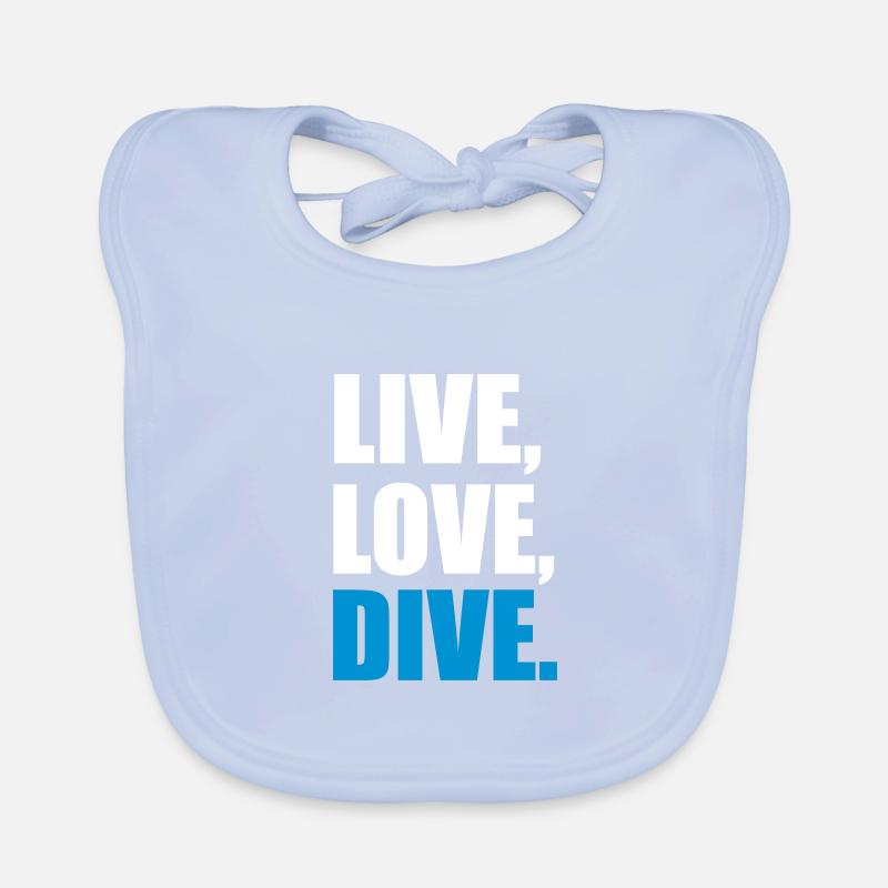 dive Organic Baby Bibs