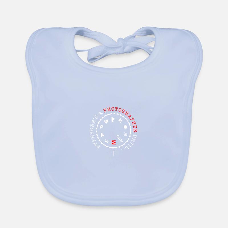 Fotograf Kamera Fotografie Geschenk Baby Bio-Lätzchen