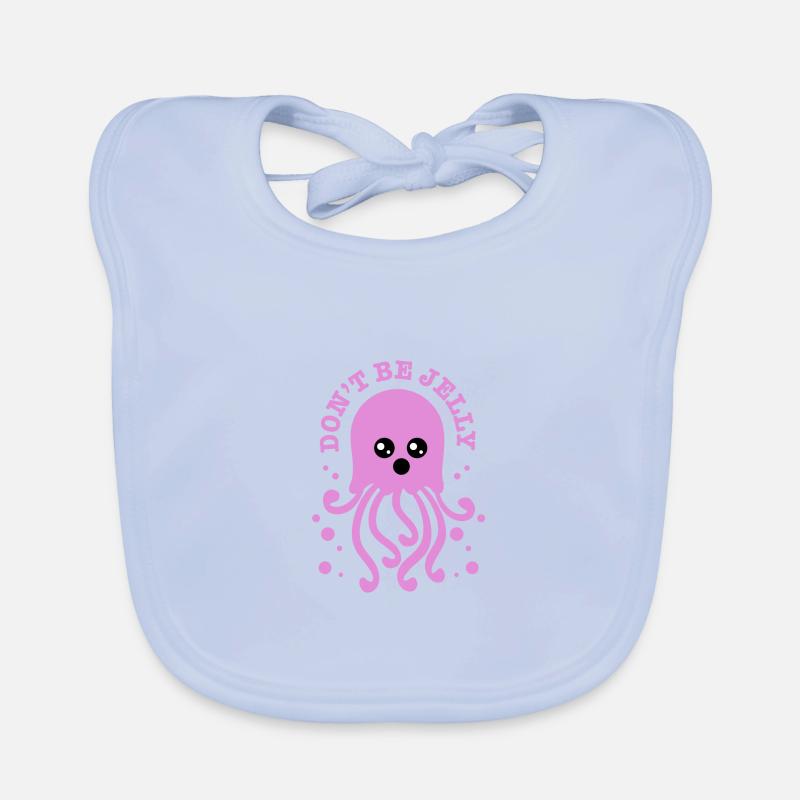 Cadeau de méduse Bavoir bio Bébé